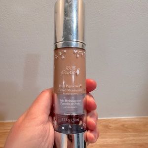 100% Pure Fruit Pigmented Tinted Moisturizer 1/2 Bottle 1.7 fl oz Golden Peach